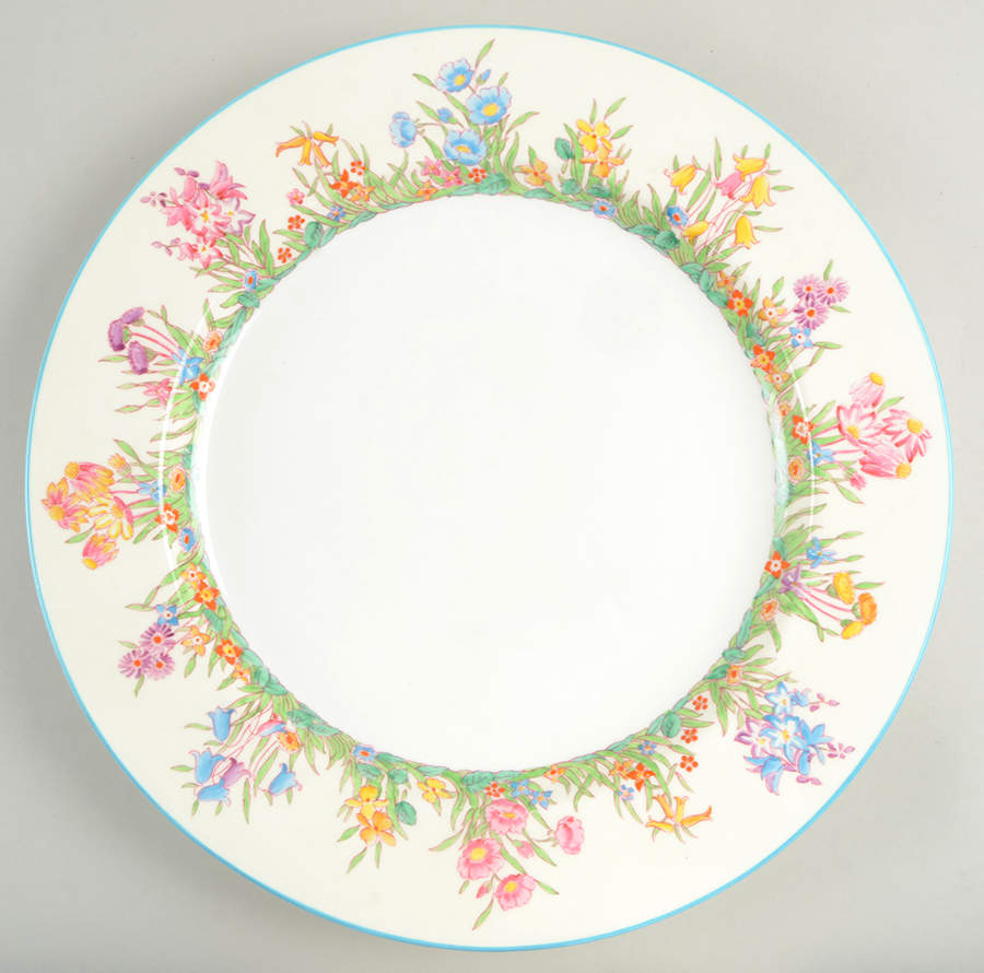 Prairie Flowers 15" Chop Plate (Round Platter) by Wedgwood-1