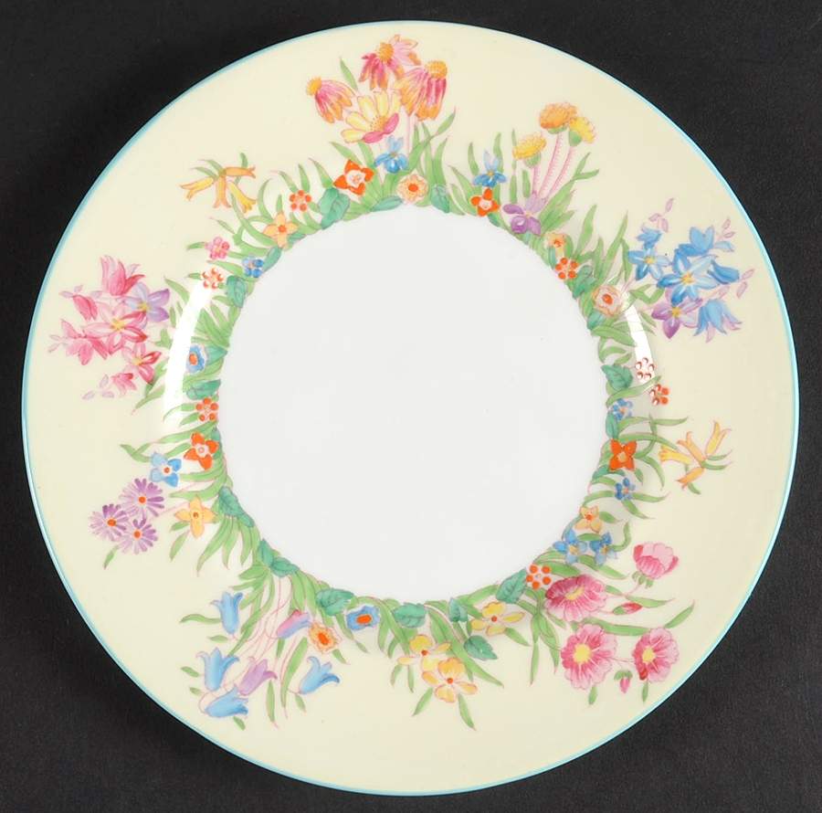 Prairie Flowers Dessert/Pie Plate by Wedgwood-1