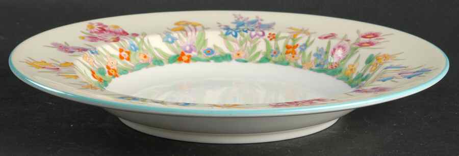 Prairie Flowers Large Rim Soup Bowl by Wedgwood-1