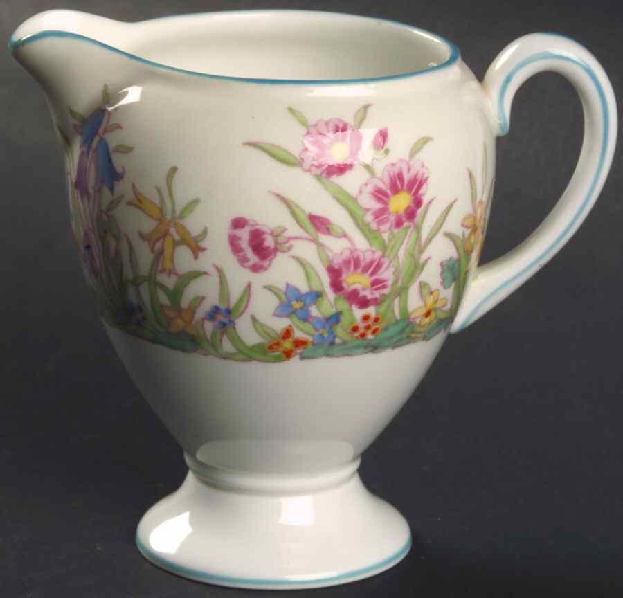 Prairie Flowers Globe Shape Creamer by Wedgwood-1