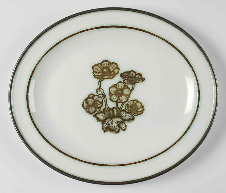Primrose 11" Oval Serving Platter by Wedgwood-1