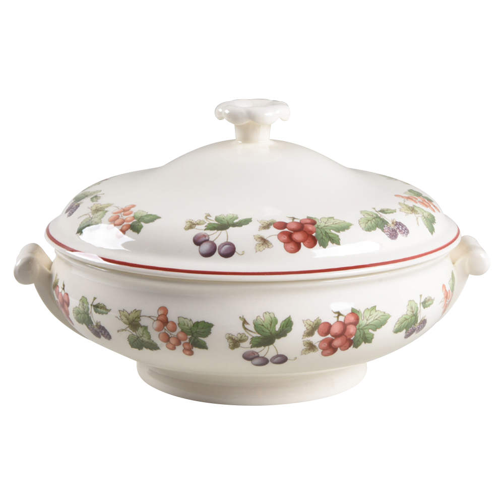 Provence Queensware Round Covered Vegetable by Wedgwood-1