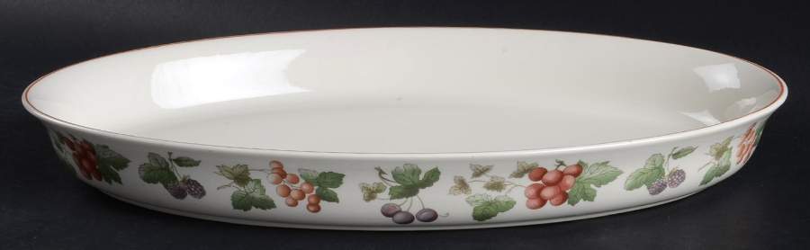 Provence Queensware 14" Oval Roaster by Wedgwood-1