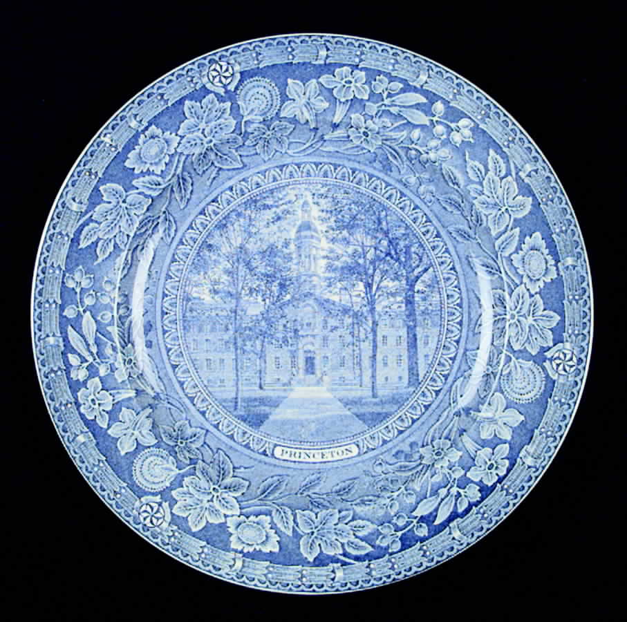 Princeton University Blue Dinner Plate by Wedgwood-1
