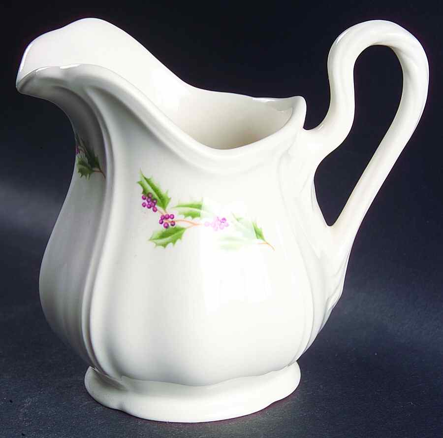 Queen's Holly Creamer by Wedgwood-1