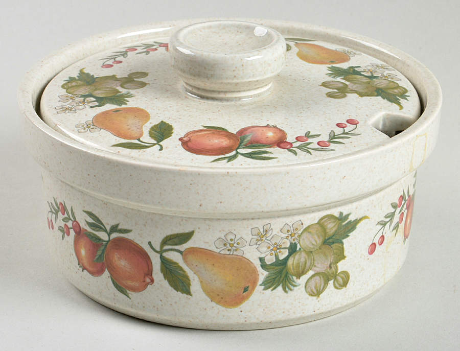 Quince Sugar Bowl & Lid by Wedgwood-1
