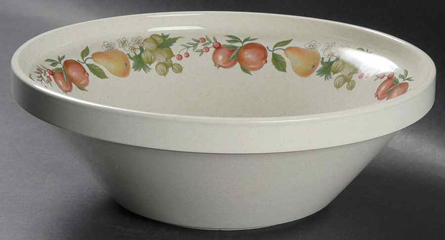 Quince 9" Salad Serving Bowl by Wedgwood-1