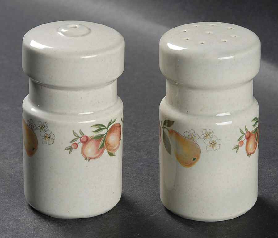 Quince Salt & Pepper Set by Wedgwood-1