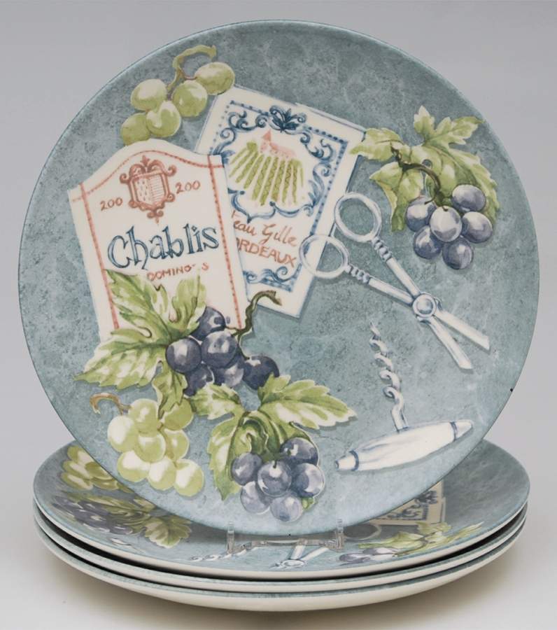 Queen's Plain Accent Luncheon Plate - Set of 4 by Wedgwood-1
