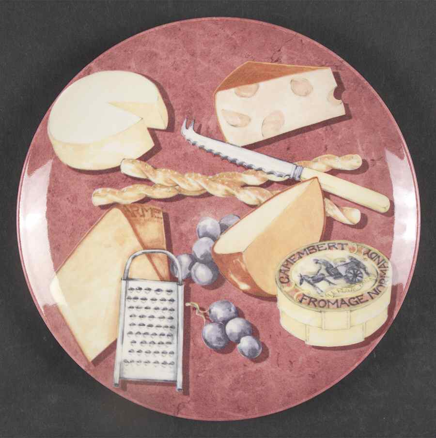 Queen's Plain Accent Luncheon Plate by Wedgwood-1