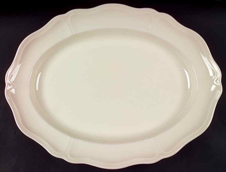 Queen's Plain 15" Oval Serving Platter by Wedgwood-1