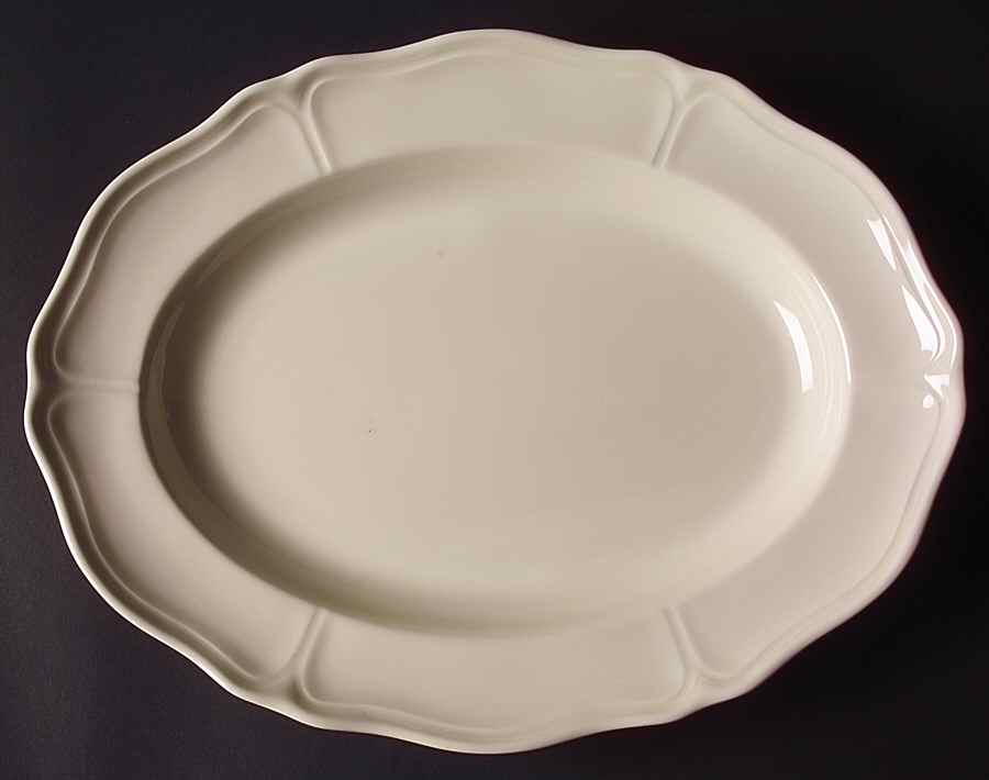 Queen's Plain 11" Oval Serving Platter by Wedgwood-1