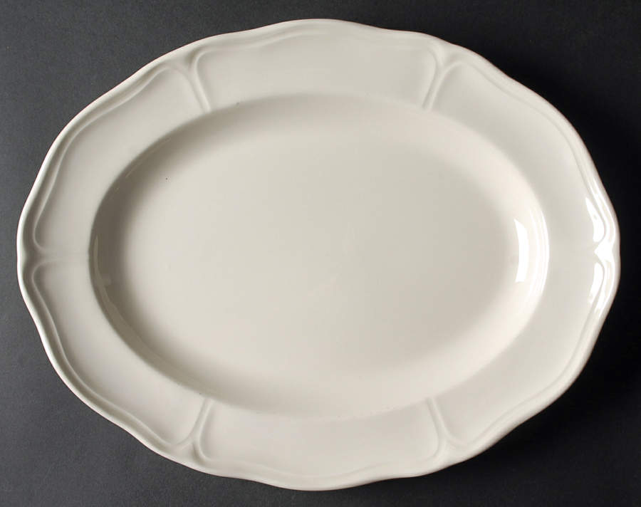 Queen's Plain 13" Oval Serving Platter by Wedgwood-1