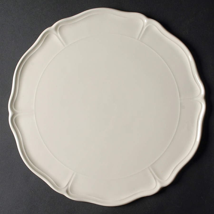 Queen's Plain Cake Plate by Wedgwood-1