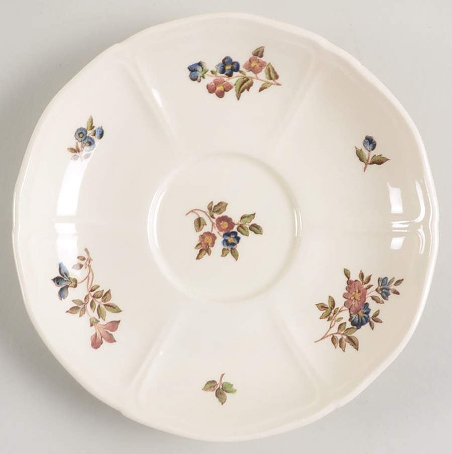 Queens Sprays Saucer for Cream Soup Bowl by Wedgwood-1