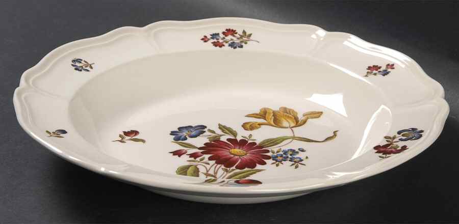 Queens Sprays Large Rim Soup Bowl by Wedgwood-1