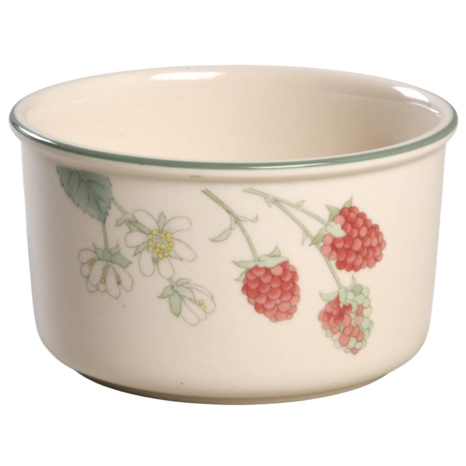 Raspberry Cane (Green Band Off Edge) 4" All Purpose Bowl by Wedgwood-1