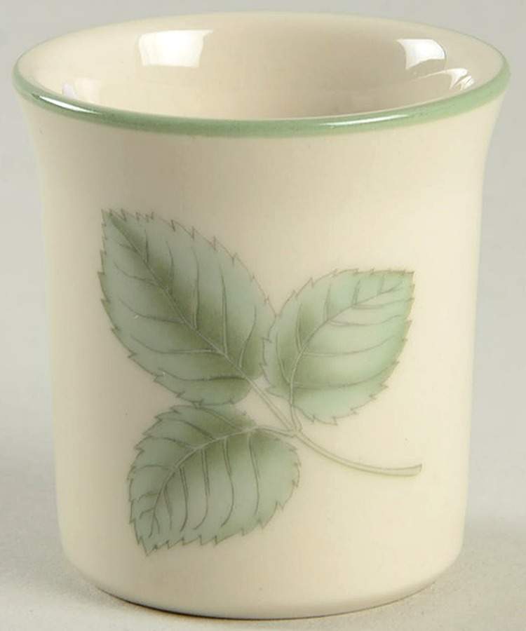 Raspberry Cane (Green Band Off Edge) Single Egg Cup by Wedgwood-1