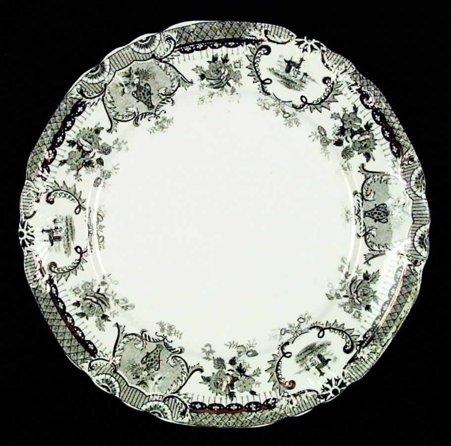 Raleigh Green (Gold Accent) Dinner Plate by Wedgwood-1