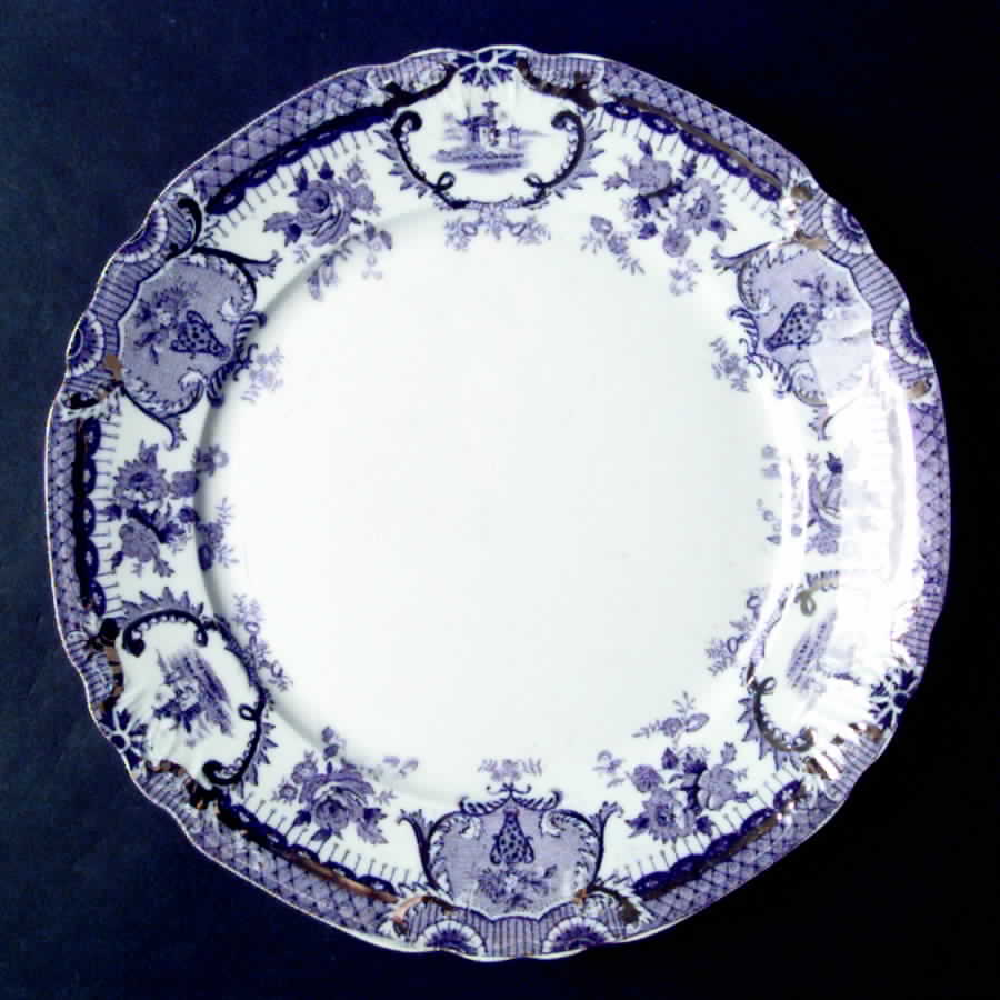 Raleigh Purple Dinner Plate by Wedgwood-1
