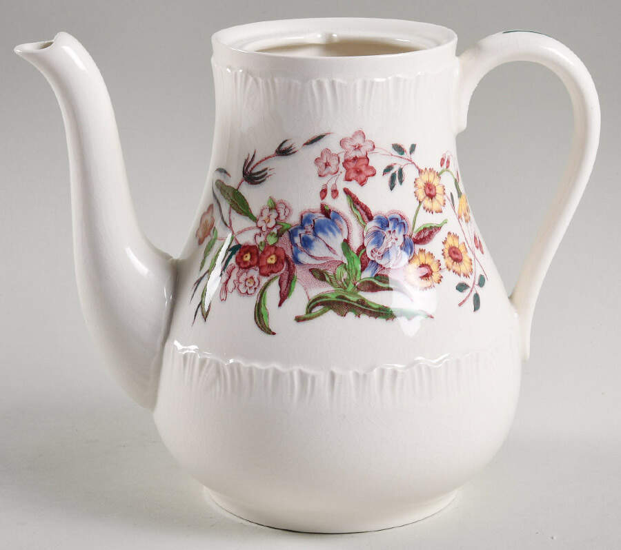 Ranunculus Multicolor Coffee Pot No Lid by Wedgwood-1