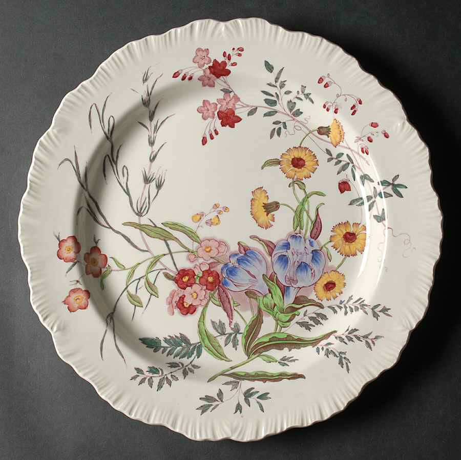 Ranunculus Multicolor 13" Chop Plate (Round Platter) by Wedgwood-1