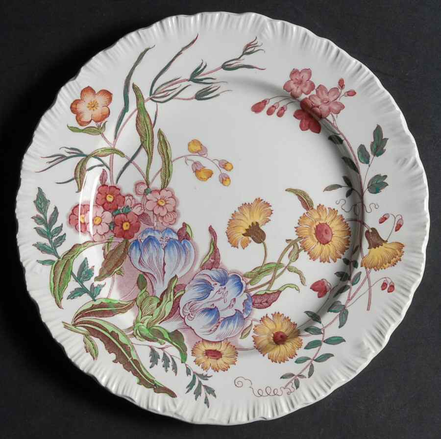 Ranunculus Multicolor Salad Plate by Wedgwood-1