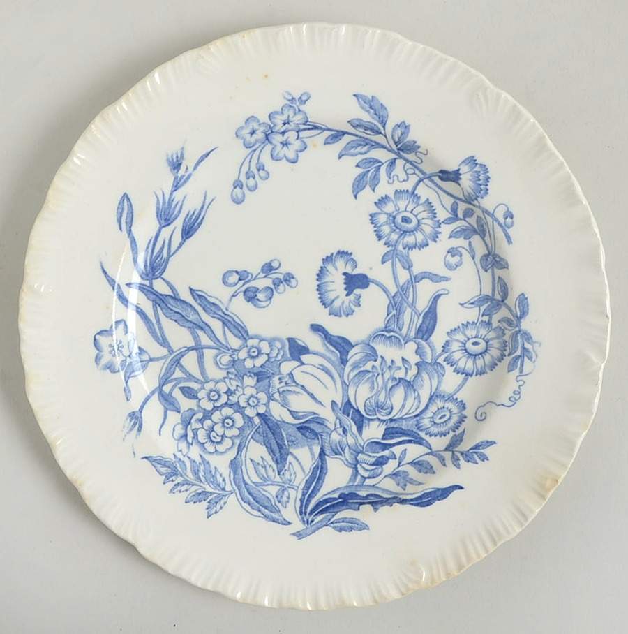Ranunculus Blue Bread & Butter Plate by Wedgwood-1