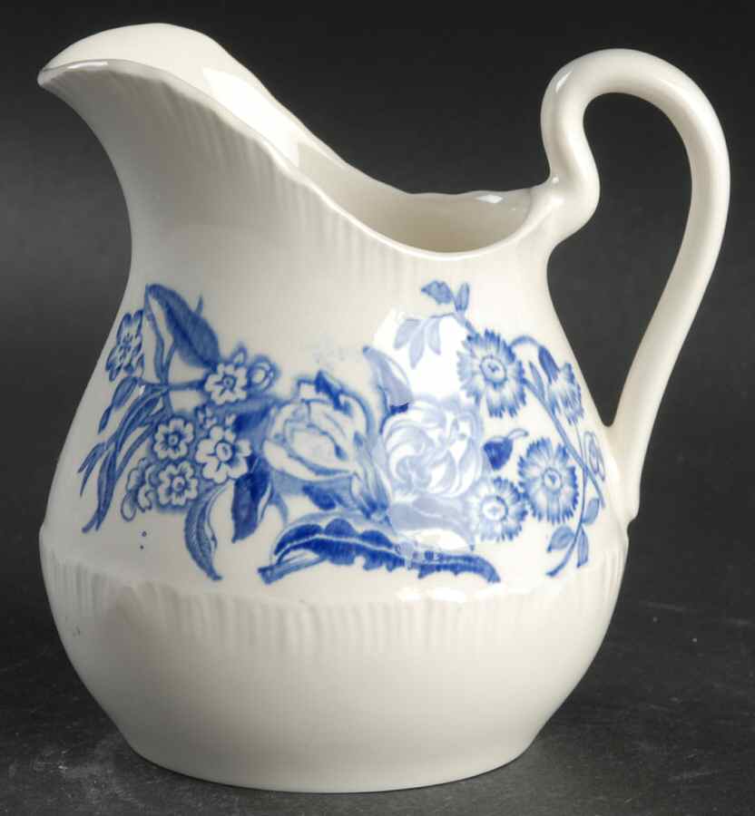 Ranunculus Blue Creamer by Wedgwood-1