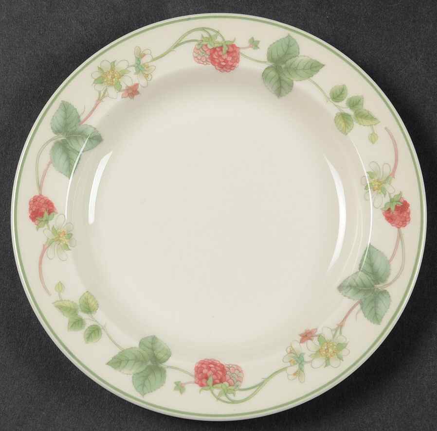Raspberry Bread & Butter Plate by Wedgwood-1