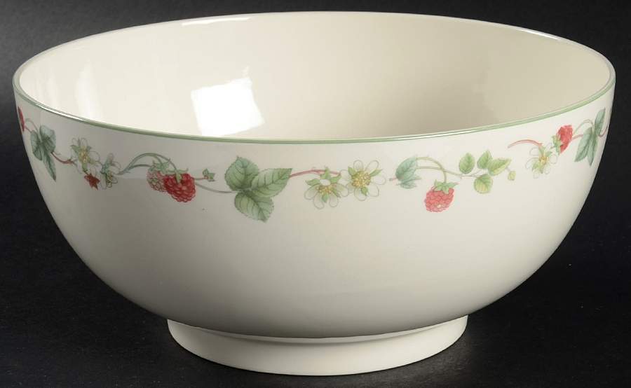 Raspberry 9" Salad Serving Bowl by Wedgwood-1