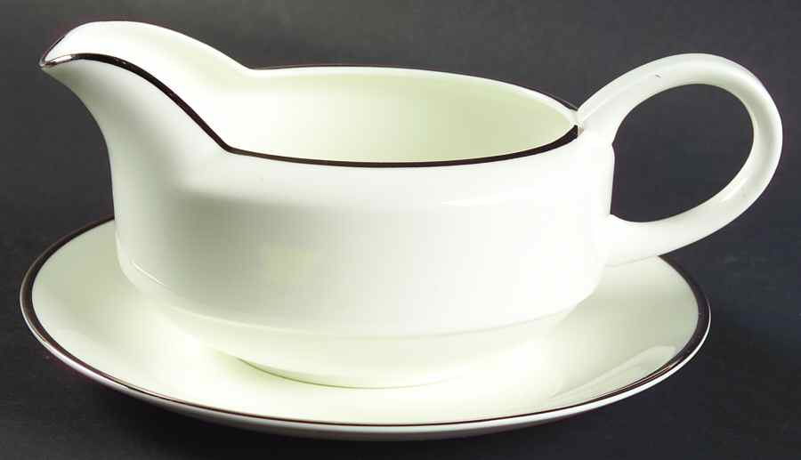 Reflection Gravy Boat & Underplate by Wedgwood-1