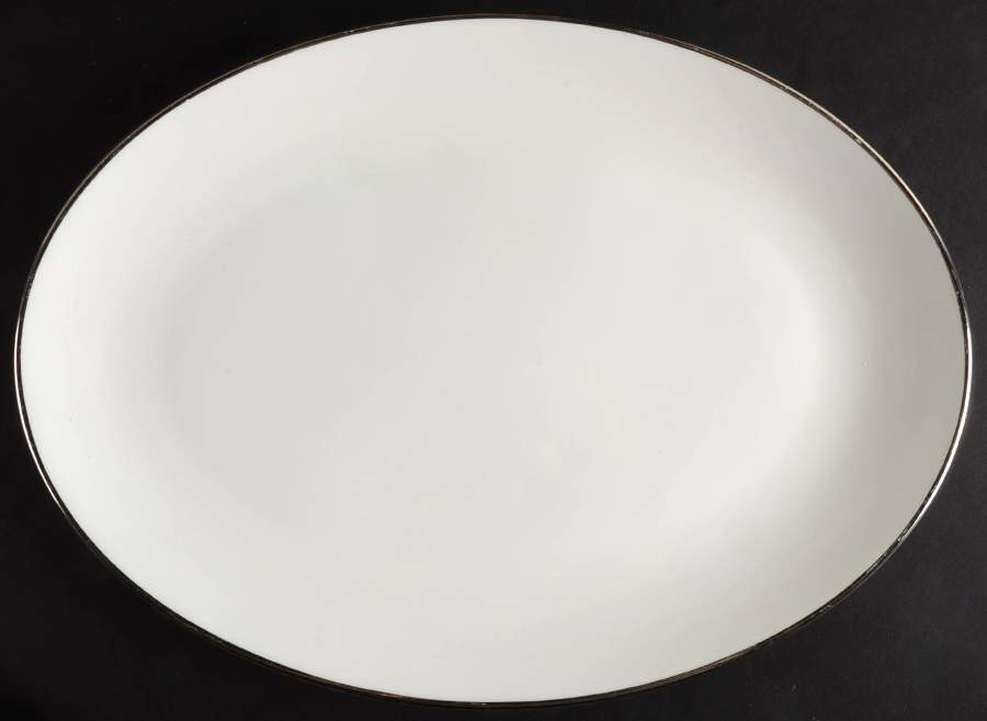 Reflection 14" Oval Serving Platter by Wedgwood-1