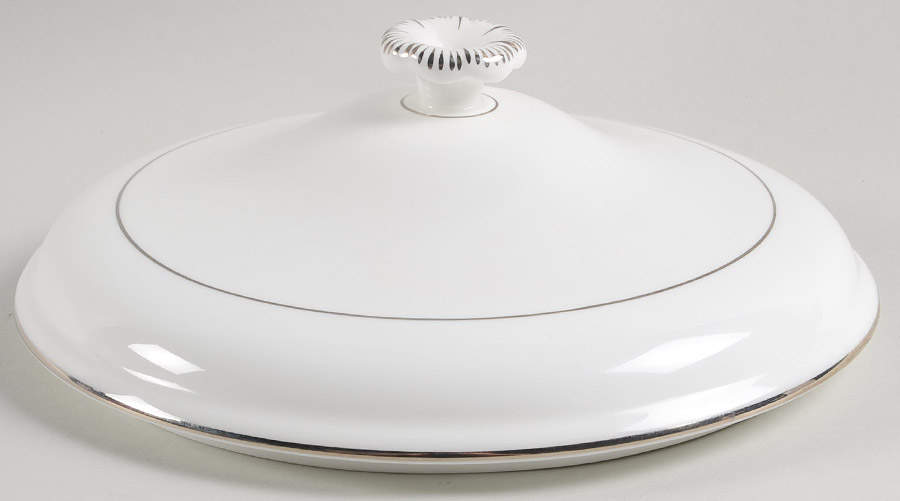 Regal Platinum Lid for Round Vegetable by Wedgwood-1
