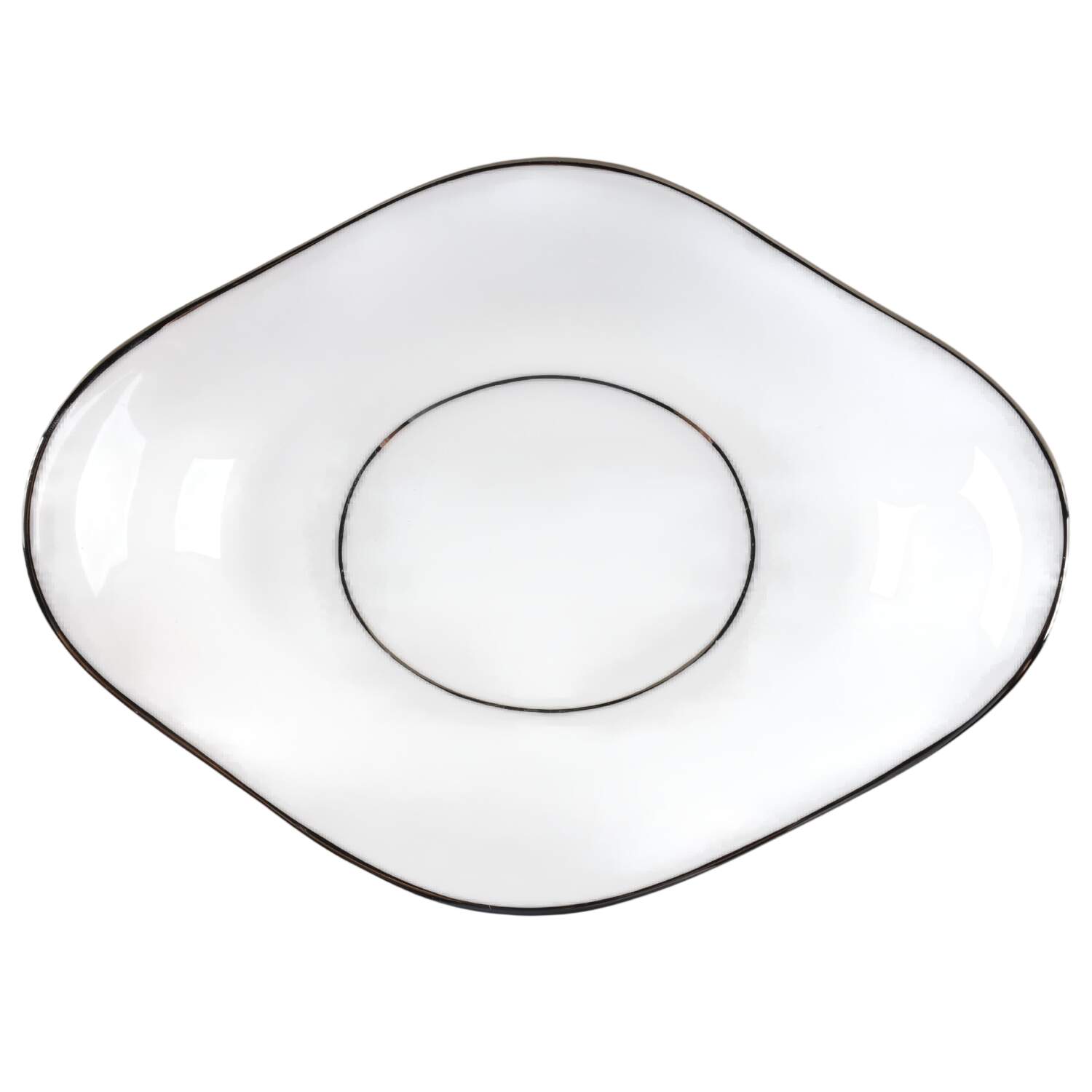 Regal Platinum Underplate for Gravy Boat by Wedgwood-1