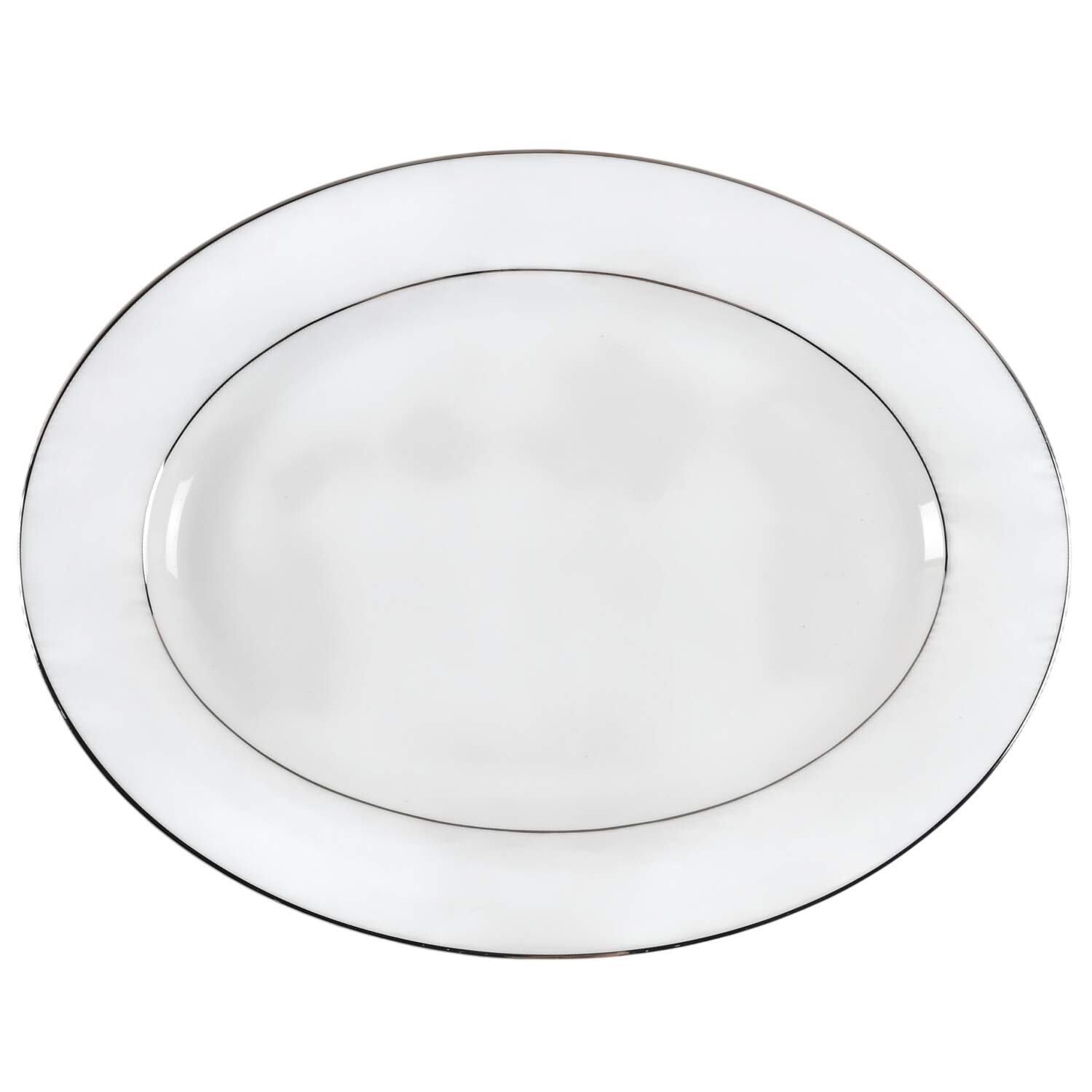 Regal Platinum 15" Oval Serving Platter by Wedgwood-1