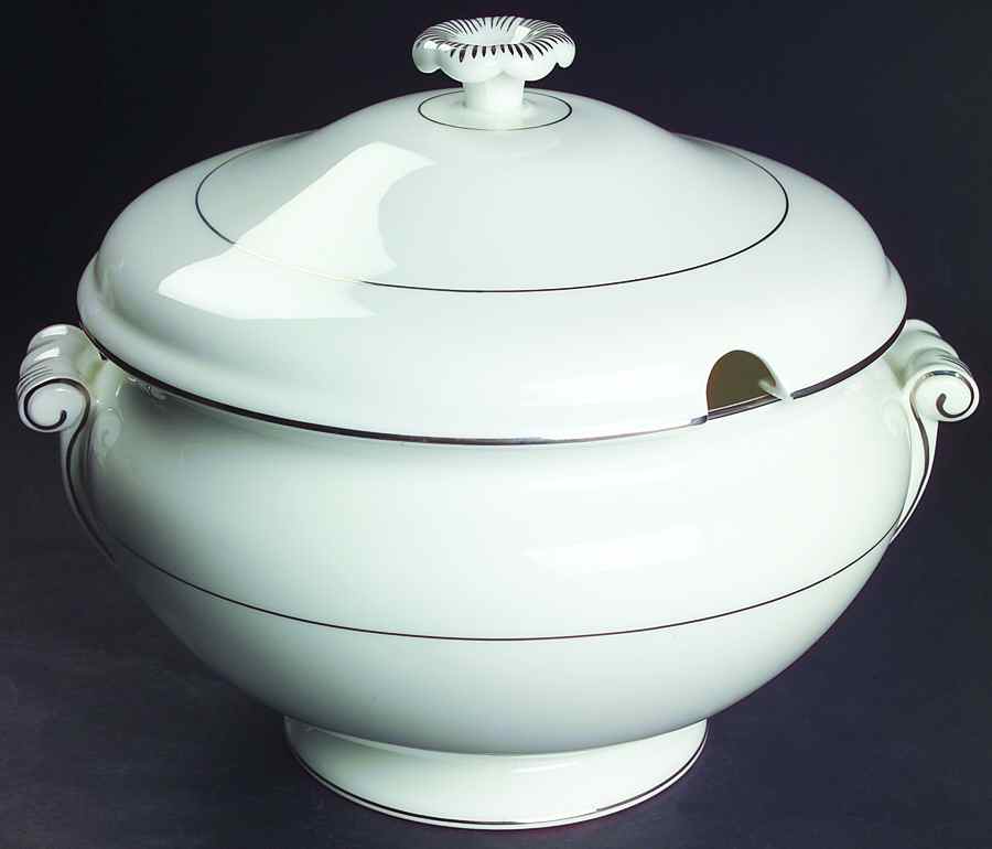 Regal Platinum Tureen &  Lid by Wedgwood-1