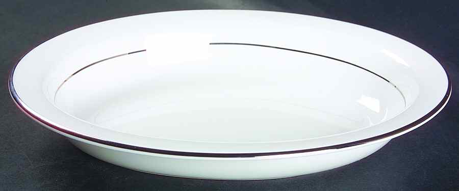 Regal Platinum 10" Oval Vegetable Bowl by Wedgwood-1