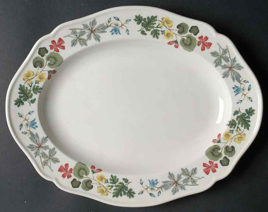 Richmond 11" Oval Serving Platter by Wedgwood-1