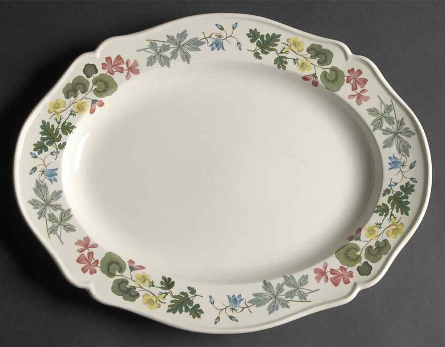 Richmond 14" Oval Serving Platter by Wedgwood-1