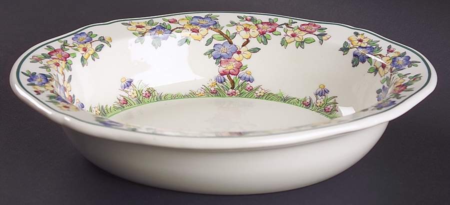 Richborough 10" Oval Vegetable Bowl by Wedgwood-1