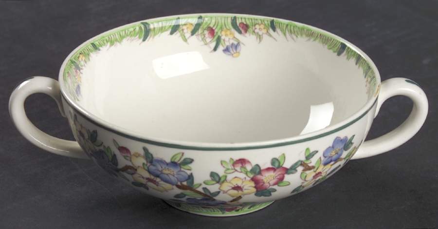 Richborough Flat Cream Soup Bowl by Wedgwood-1