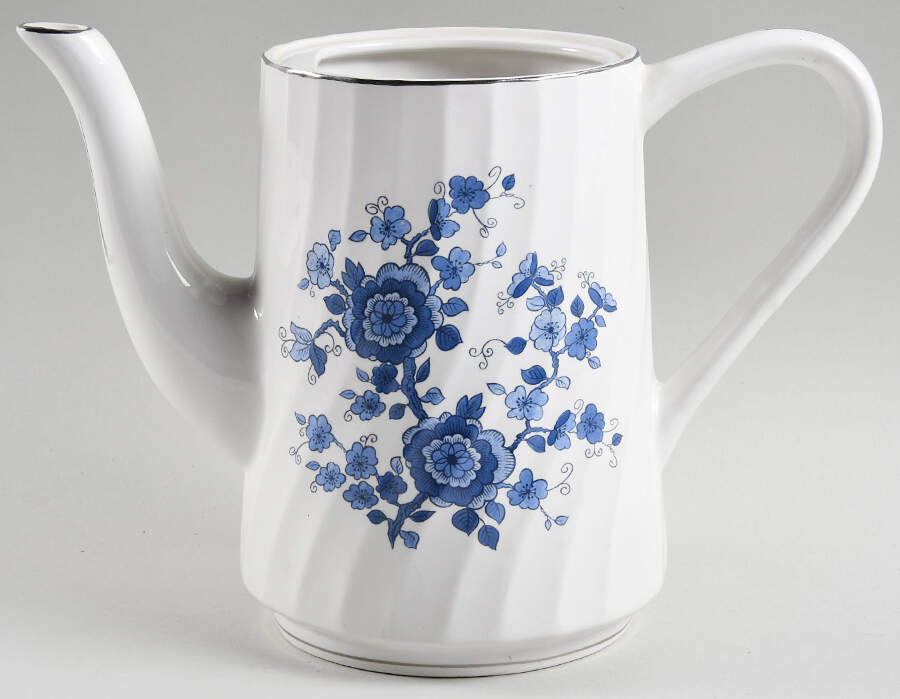 Royal Blue Coffee Pot No Lid by Wedgwood-1