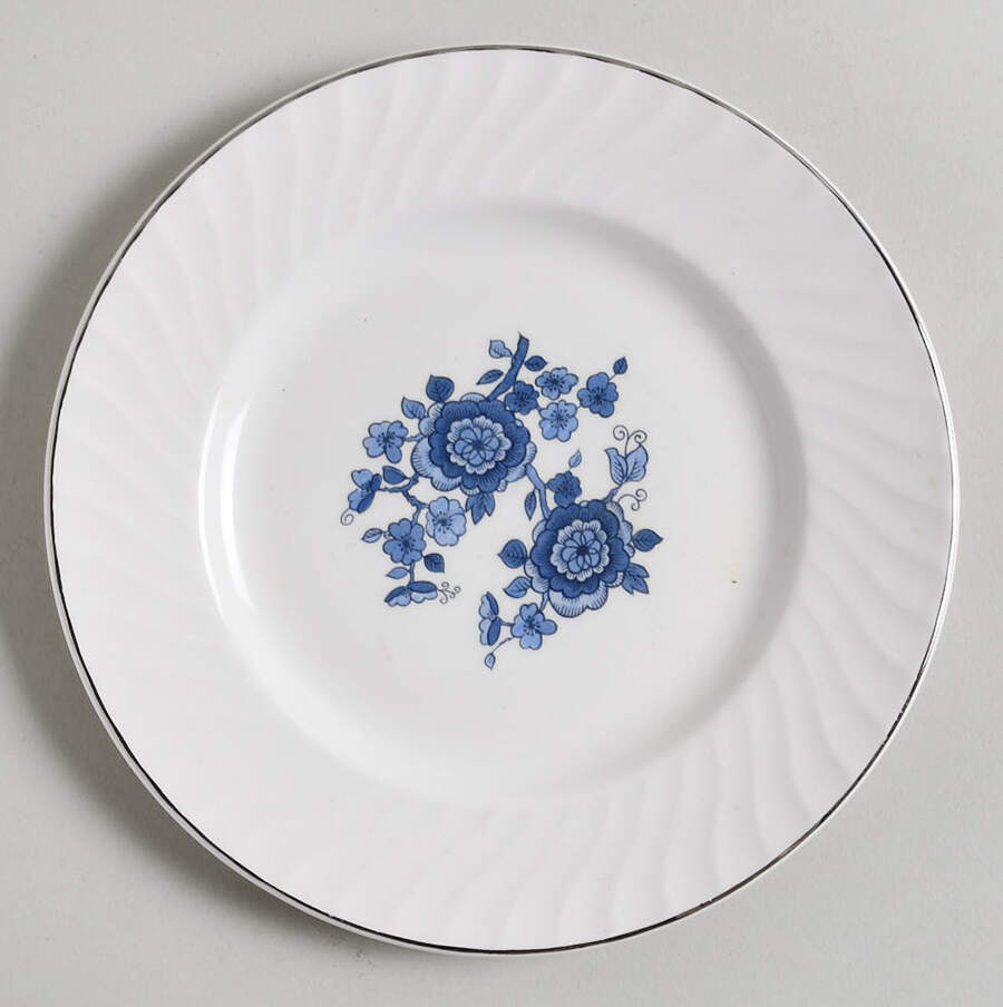 Royal Blue Bread & Butter Plate by Wedgwood-1