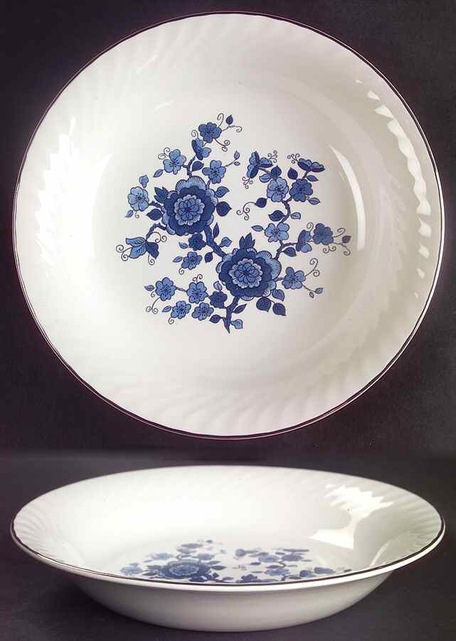 Royal Blue Coupe Soup Bowl by Wedgwood-1
