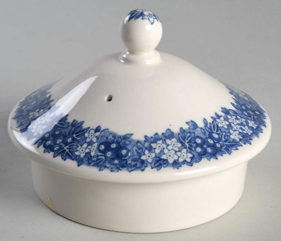 Romantic England Blue Lid for Teapot by Wedgwood-1