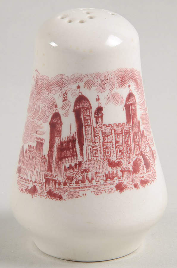Royal Homes of Britain Pink Salt Shaker by Wedgwood-1