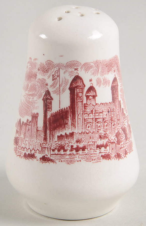 Royal Homes of Britain Pink Pepper Shaker by Wedgwood-1