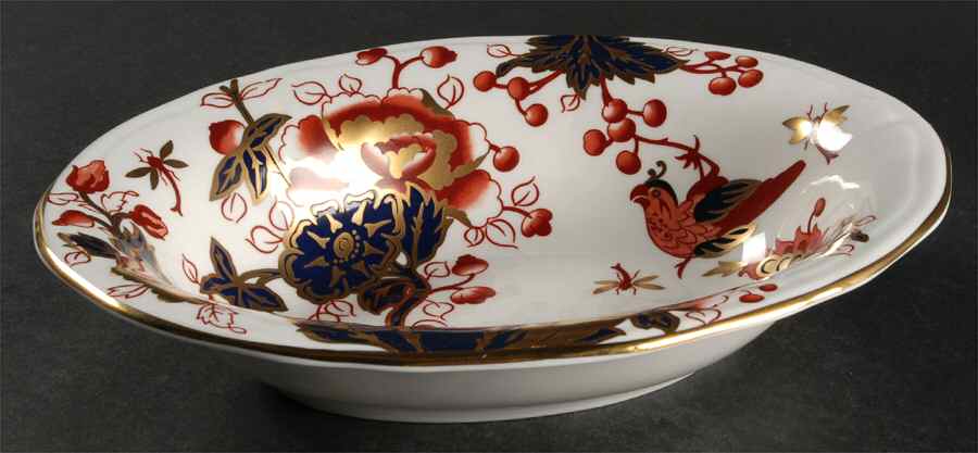 Royal Hong Kong 9" Oval Vegetable Bowl by Wedgwood-1