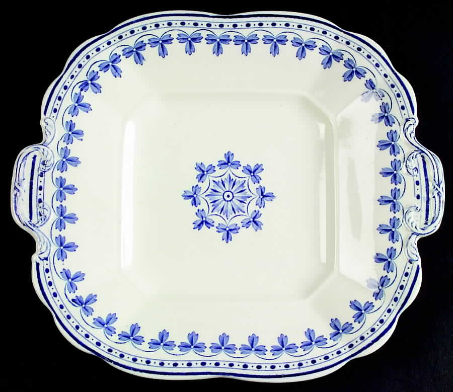 Rome Square Handled Cake Plate by Wedgwood-1